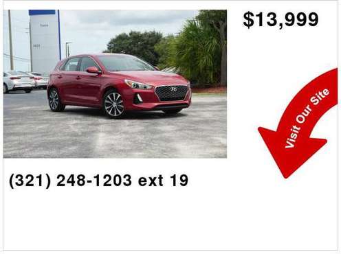 2019 Hyundai Elantra GT Base - cars & trucks - by dealer - vehicle... for sale in Cocoa, FL