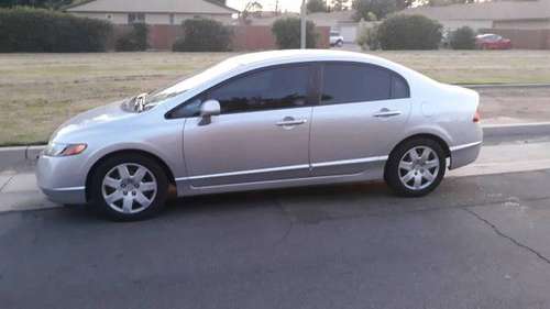 2008 HONDA CIVIC -- 5 SPEED MANUAL - SMOG-TAGS for sale in Fresno, CA