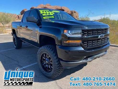 2018 CHEVROLET SILVERADO 1500 CUSTOM TRUCK ~ LIFTED ~ HOLIDAY SPECIA... for sale in Tempe, NM