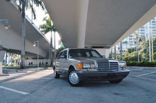 1991 Mercedes-Benz 300SE | Champagne over Brown| Rare Spec | 74K Miles for sale in Miami, CA