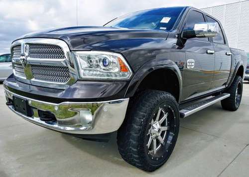 2016 RAM 1500 LARAMIE LONGHORN ECO DIESEL - LIFTED! LEATHER! - cars... for sale in Ardmore, TX