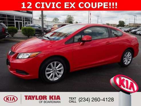 2012 Honda Civic EX - - by dealer - vehicle automotive for sale in Youngstown, OH