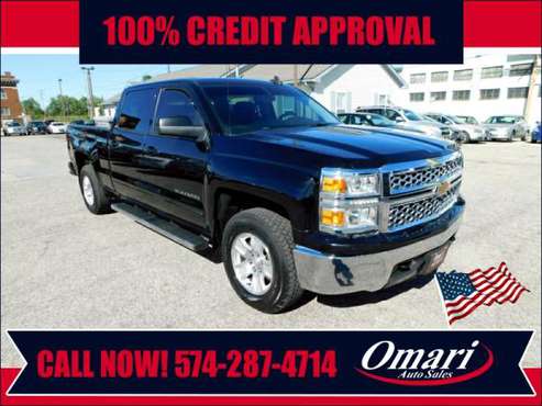 2015 CHEVROLET SILVERADO 1500 4WD CREW CAB 153.0 LT W/1LT - cars &... for sale in South Bend, IN