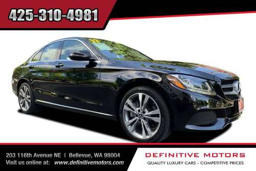 2017 Mercedes-Benz C-Class C 300 4MATIC AVAILABLE IN STOCK! for sale in Bellevue, WA