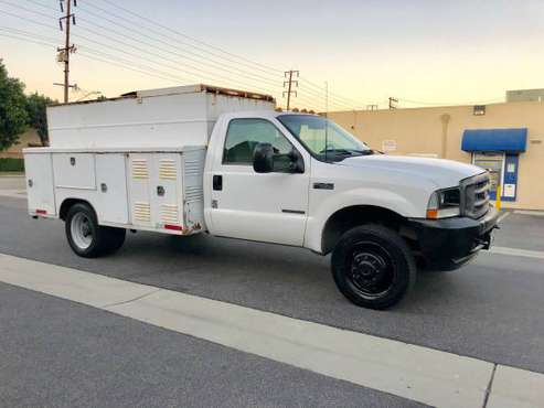 FORD F450 DIESEL UTILITY BED TRUCK f250 f350 for sale in Arcadia, CA