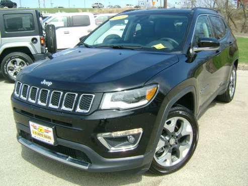 2018 JEEP COMPASS LIMITED 4X4 for sale in Dubuque, IA