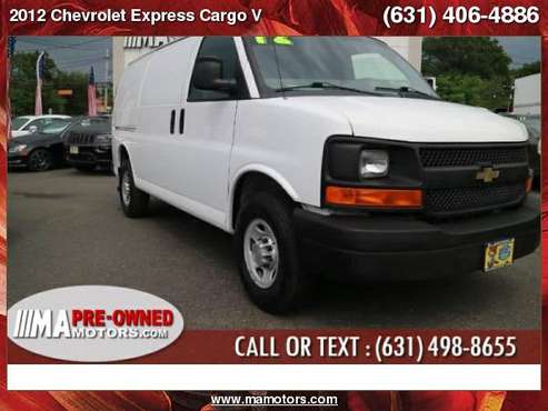 2012 Chevrolet Express Cargo Van RWD 3500 135' "Any Credit Score... for sale in Huntington Station, NY