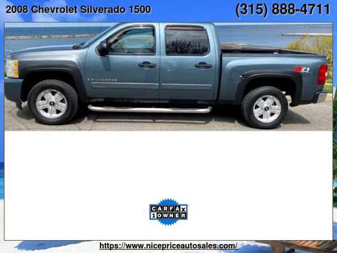 2008 Chevrolet Silverado 1500 4WD Crew Cab 143 5 LT w/1LT - cars & for sale in new haven, NY