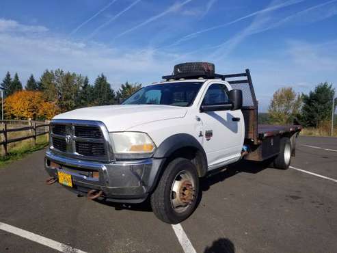 2011 RAM 5500 FLATBED for sale in Portland, OR