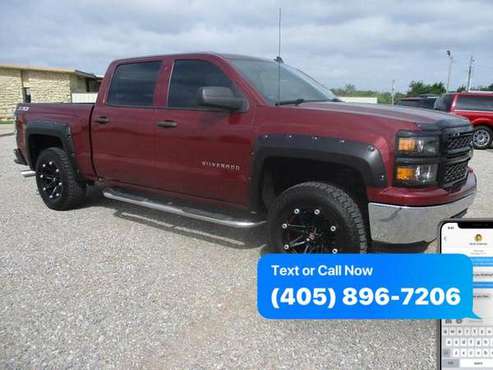 2014 Chevrolet Chevy Silverado 1500 LT Z71 4x4 4dr Crew Cab 5.8 ft.... for sale in MOORE, OK