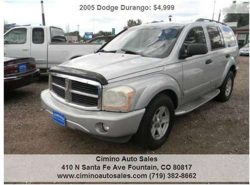 2005 Dodge Durango Limited 4WD 4dr SUV for sale in Fountain, CO