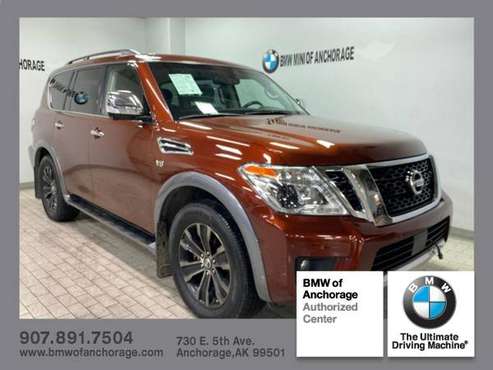 2017 Nissan Armada 4x4 Platinum - - by dealer for sale in Anchorage, AK