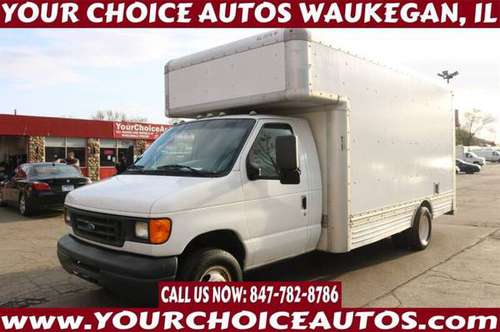 2007 FORD E-450 BOX/COMMERCIAL TRUCK HUGE SPACE DRW A17709 - cars & for sale in WAUKEGAN, WI