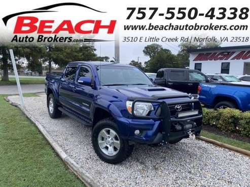 2014 Toyota Tacoma TRD SPORT DOUBLE CAB 4X4, WARRANTY, BLUETOOTH,... for sale in Norfolk, VA