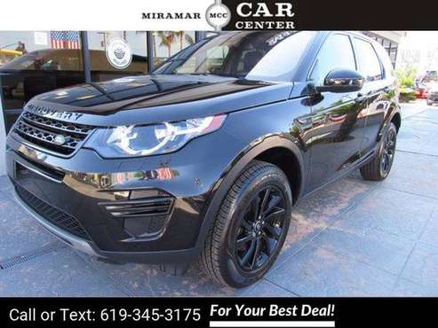 2017 Land Rover Discovery Sport SE suv Narvik Black - cars & trucks... for sale in San Diego, CA