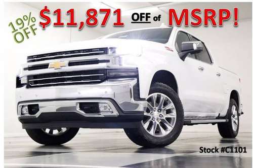 19% OFF MSRP! NEW White 2021 Chevrolet Silverado 1500 LTZ 4X4 Z71... for sale in Clinton, FL