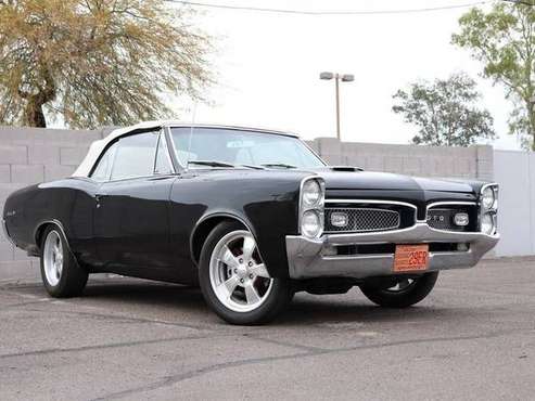 1967 GTO Black With White Convertible & Buckets REDUCED 01/31 - cars for sale in Scottsdale, IL