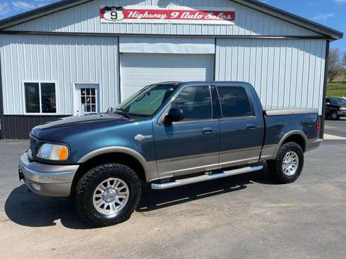 2003 Ford F-150 F150 F 150 King Ranch 4dr SuperCrew 4WD Styleside SB for sale in Ponca, IA
