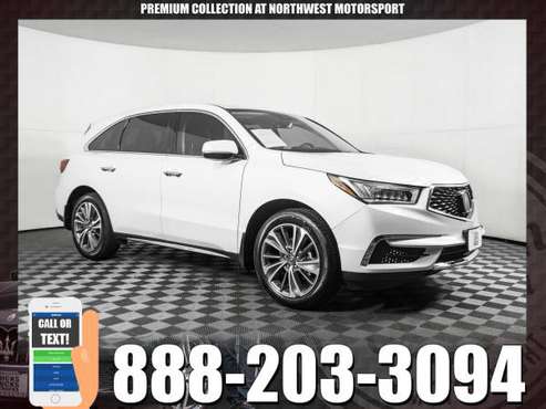 PREMIUM 2020 Acura MDX Tech AWD - - by dealer for sale in PUYALLUP, WA