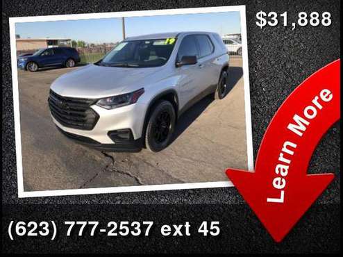 2019 Chevrolet Traverse LS Silver - - by dealer for sale in Glendale, AZ