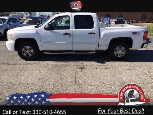 2010 Chevy Chevrolet Silverado 1500 LT pickup White - cars & trucks... for sale in Mansfield, OH