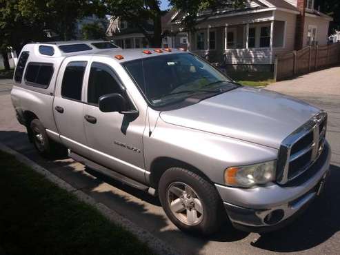2003 Dodge Ram 1500 Truck with cap for sale in Peabody, MA