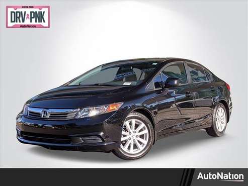 2012 Honda Civic EX SKU:CH305529 Sedan - cars & trucks - by dealer -... for sale in Mountain View, CA