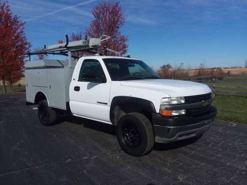 2002 Chevrolet 2500 HD Utility Service Work Utility Mechanics Truck... for sale in Gilberts, OH