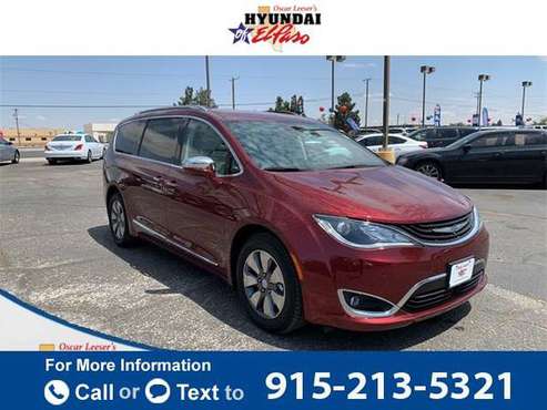 2018 Chrysler Pacifica Hybrid Limited van - - by for sale in El Paso, TX