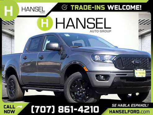2021 Ford Ranger XLT Crew Cab FOR ONLY 709/mo! - - by for sale in Santa Rosa, CA
