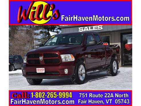 2017 RAM Ram Pickup 1500 Tradesman 4x4 4dr Quad Cab 6 3 ft SB for sale in Fair Haven, NY