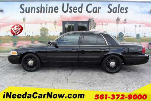 2009 Ford Crown Victoria Interceptor Only 2499 Down 72/Wk - cars for sale in West Palm Beach, FL