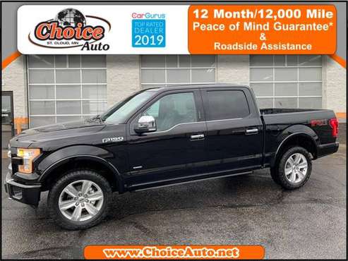 2017 Ford F-150 Platinum Ford F-150 $799 DOWN DELIVER'S ! - cars &... for sale in ST Cloud, MN