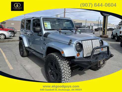 2012 Jeep Wrangler Unlimited Sahara Sport Utility 4D 4WD V6, 3 6 for sale in Anchorage, AK