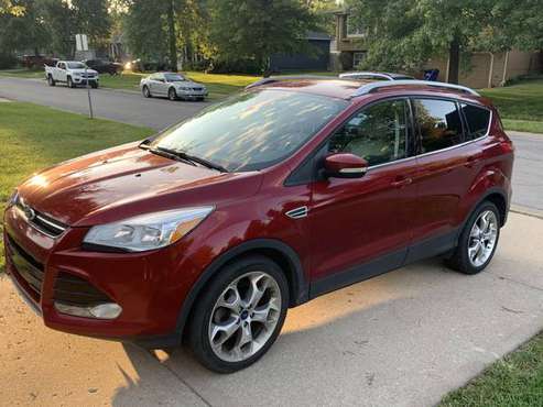 2015 Ford Escape Titanium - Ruby Red for sale in Lawrence, KS