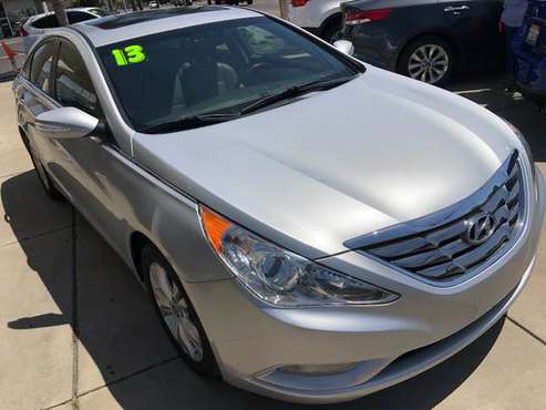 13 Hyun Sonata Limited, 2 4L, Auto, Leather, Moonroof, Low 58K for sale in Visalia, CA