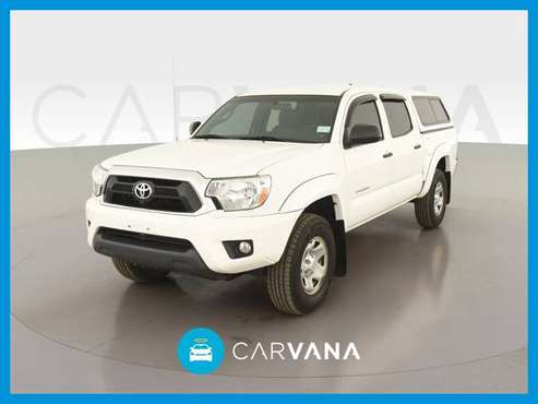 2015 Toyota Tacoma Double Cab PreRunner Pickup 4D 5 ft pickup White for sale in Ithaca, NY