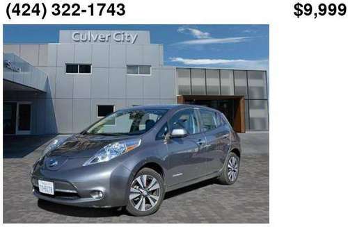 2015 Nissan LEAF SL - cars & trucks - by dealer - vehicle automotive... for sale in Culver City, CA