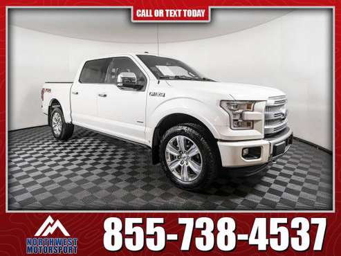 2016 Ford F-150 Platinum FX4 4x4 - - by dealer for sale in Pasco, OR
