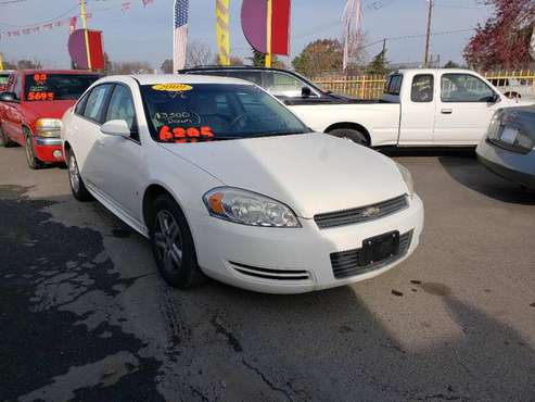 2009 CHEVY IMPALA LS (WHITE) V-6 - - by dealer for sale in Modesto, CA