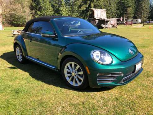 Volkswagen Beetle Convertible 2018 for sale in Olympia, WA