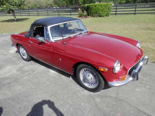 1972 MGB classic convertible OD for sale in Ocala, FL