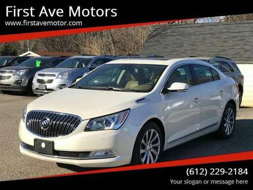 2014 Buick LaCrosse Leather 4dr Sedan - Trade Ins Welcomed! We Buy for sale in Shakopee, MN
