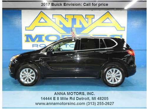 2017 BUICK ENVISION AWD,WE FINANCE YOU W/$799*DN- APPLY ONLINE TODAY... for sale in Detroit, MI
