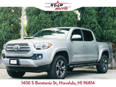 AUTO DEALS 2017 Toyota Tacoma Double Cab TRD Sport Pickup - cars for sale in Honolulu, HI