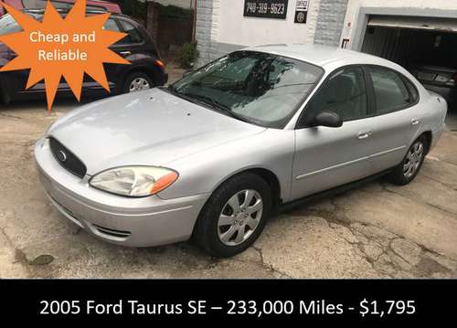 2005 Ford Taurus SE - - by dealer - vehicle automotive for sale in Crooksville, OH