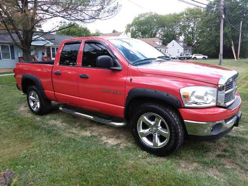 2007 Dodge Ram quad cab 1500 4x4 (RUST FREE) 138K miles MD inspected for sale in Essex, MD