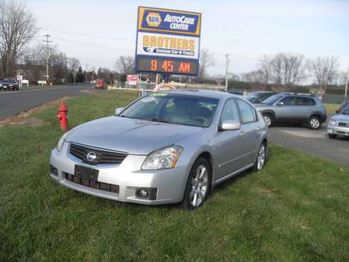 07 Nissan Maxima SE 1-Owm 54k Very Nice - cars & trucks - by dealer... for sale in Westfield, MA