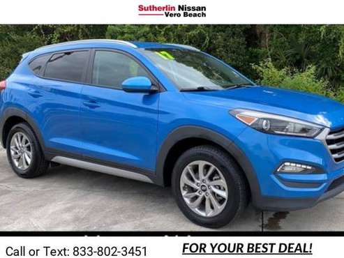 2017 Hyundai Tucson SE suv Blue - cars & trucks - by dealer -... for sale in Vero Beach, FL