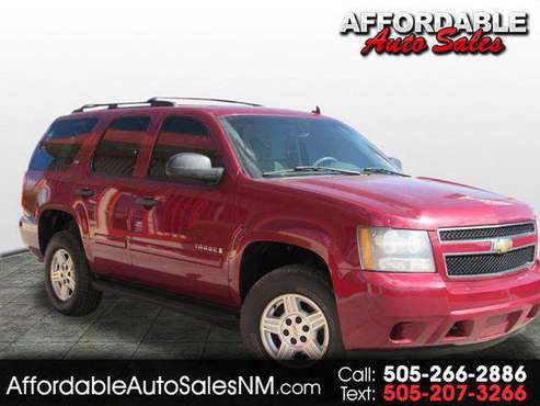 2007 Chevrolet Chevy Tahoe LTZ 4WD -FINANCING FOR ALL!! BAD CREDIT... for sale in Albuquerque, NM